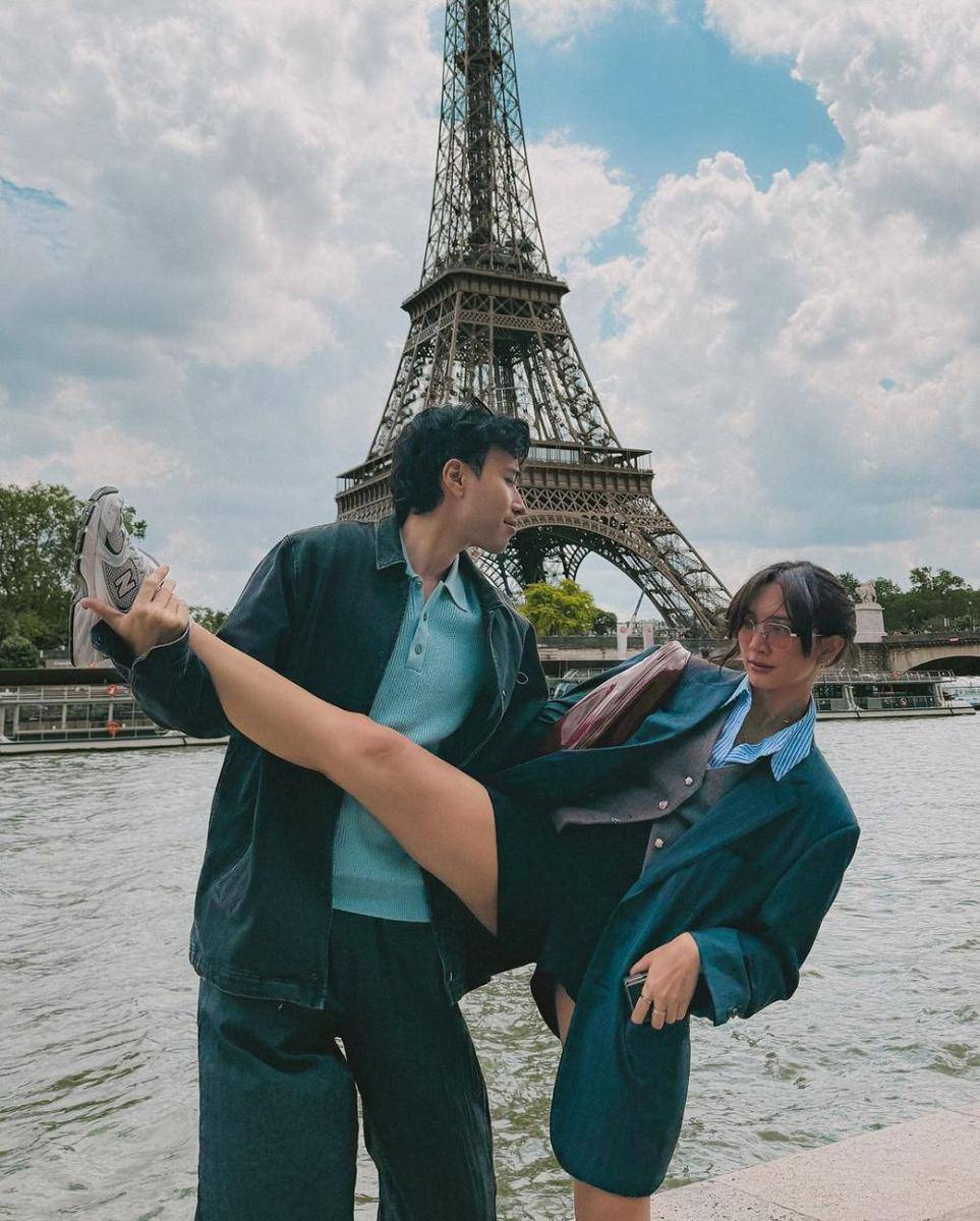 potret Vidi Aldiano dan Sheila Dara Aisha liburan di Paris (instagram.com/vidialdiano)