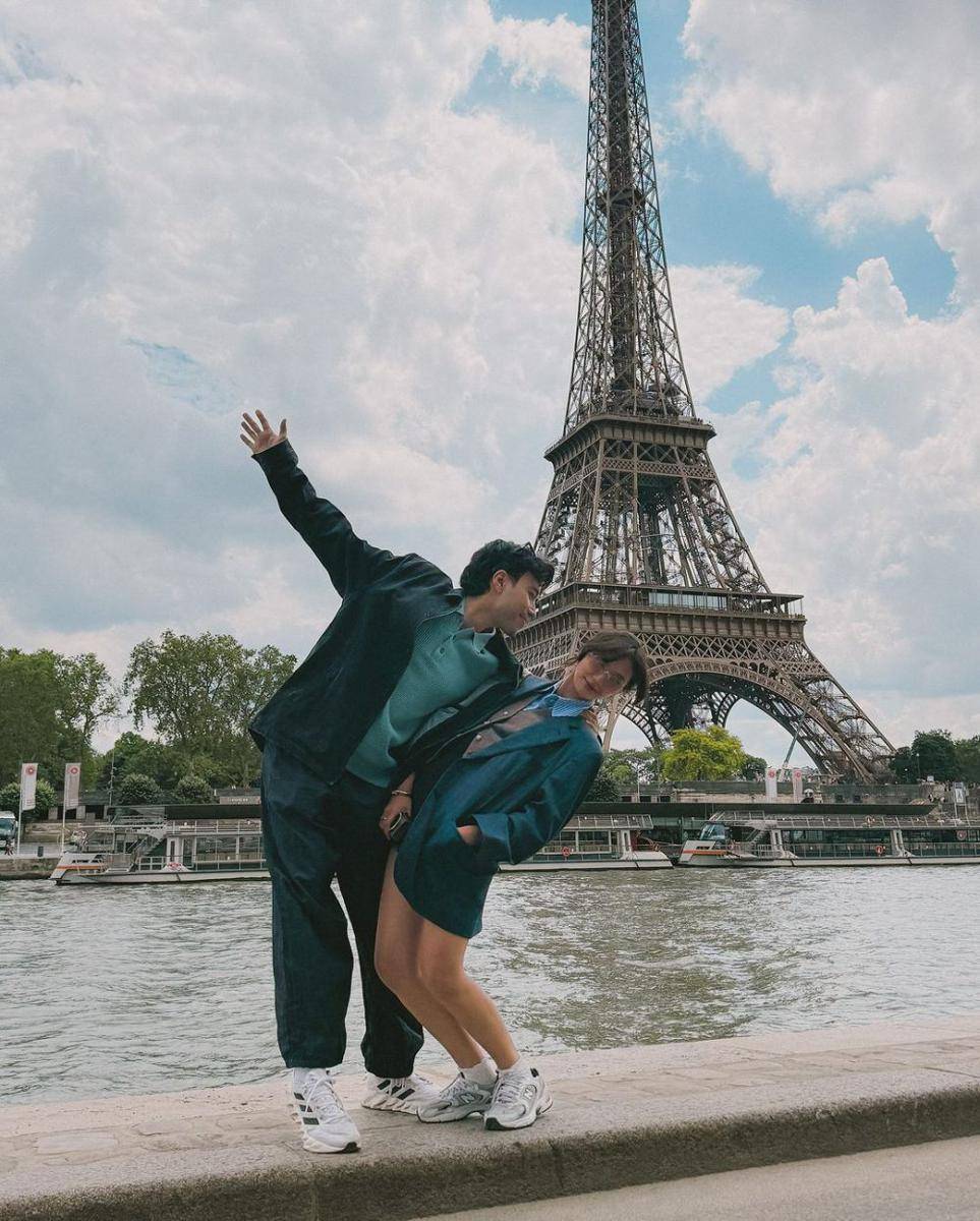 potret Vidi Aldiano dan Sheila Dara Aisha liburan di Paris (instagram.com/vidialdiano)