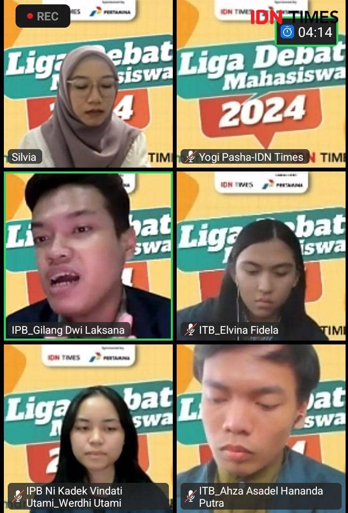 Kalahkan ITB, IPB Melaju ke Semifinal Liga Debat Mahasiswa IDN Times