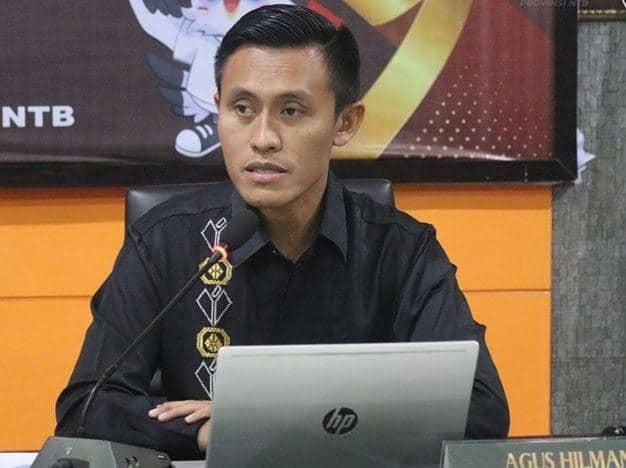Komisioner KPU NTB Agus Hilman. (dok. Istimewa)