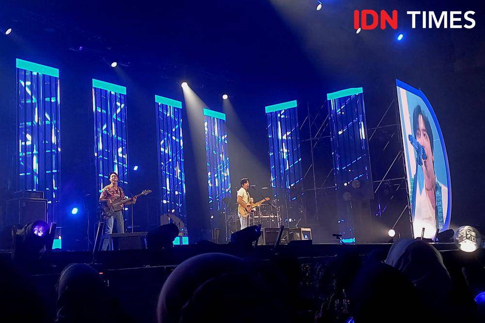 CNBLUE di konser CNBLUENTITY Jakarta, ICE BSD City, Sabtu (25/4/2024). (IDN Times/Ines Suseno)