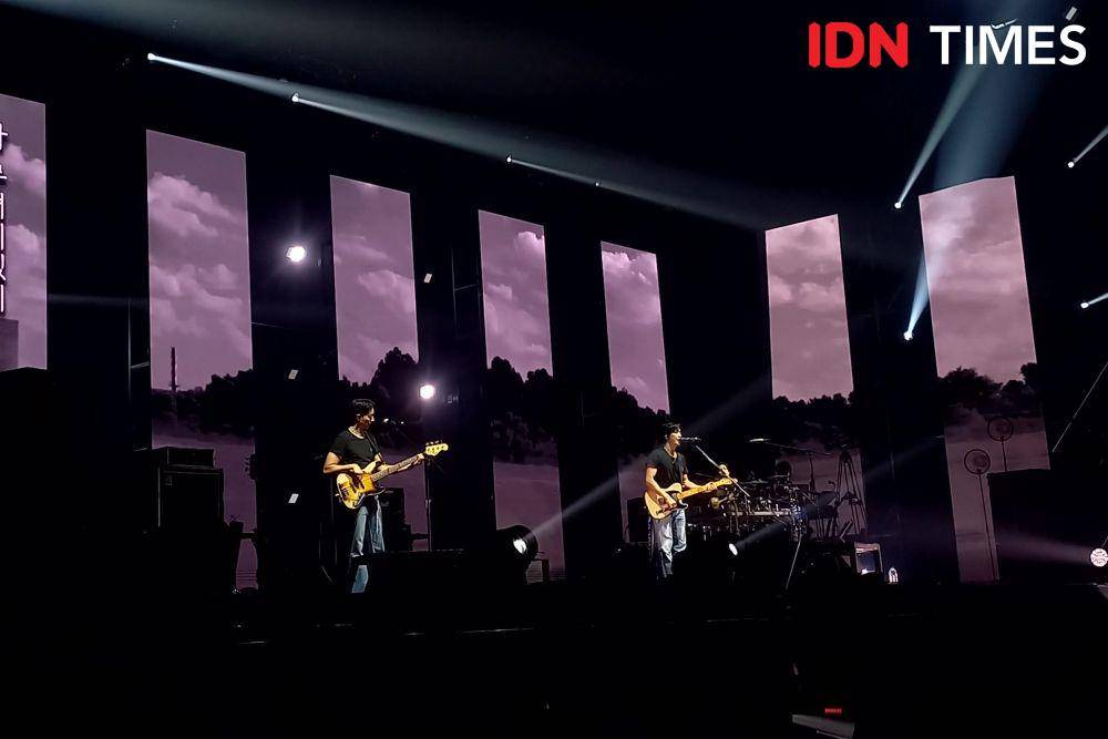 CNBLUE di konser CNBLUENTITY Jakarta, ICE BSD City, Sabtu (25/4/2024). (IDN Times/Ines Suseno)