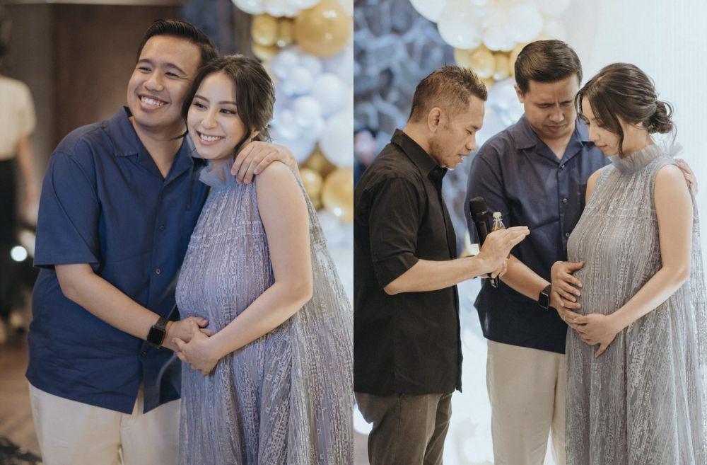 8 Momen Syukuran 7 Bulan Kehamilan Clairine Clay Istri Joshua Suherman