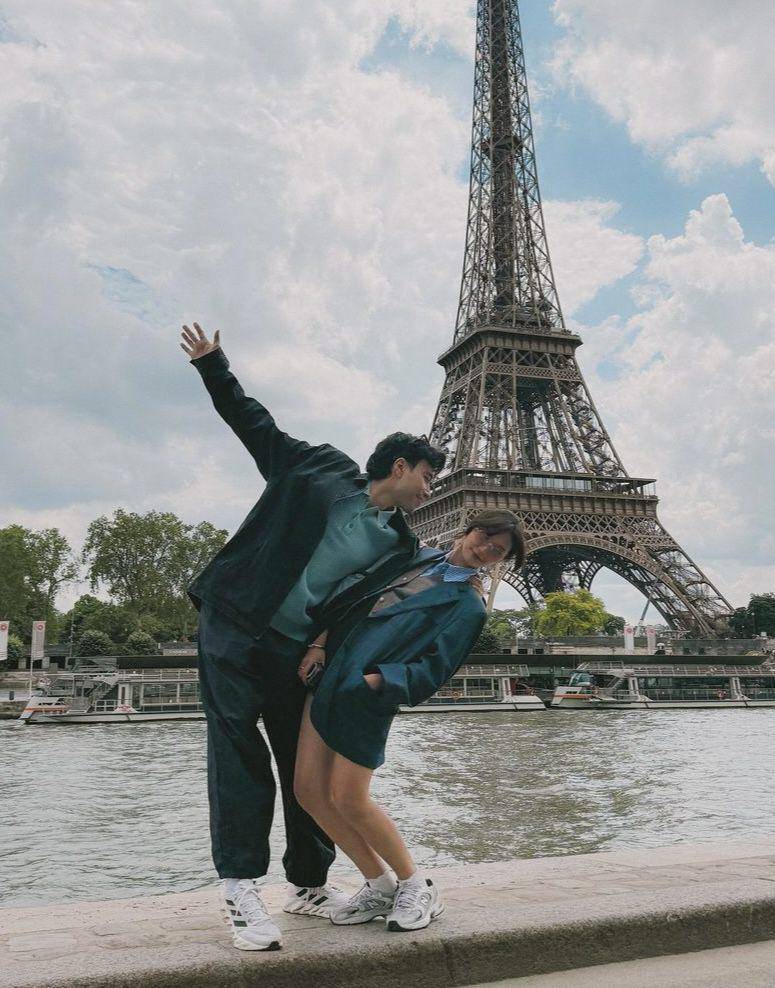 potret Vidi Aldiano dan Sheila Dara di Paris (instagram.com/vidialdiano)