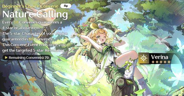 Banner yang memungkinkan pemain mendapat karakter yang dijamin ( Dok. Kurogames / Wuthering Waves )