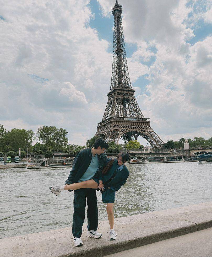potret Vidi Aldiano dan Sheila Dara di Paris (instagram.com/vidialdiano)