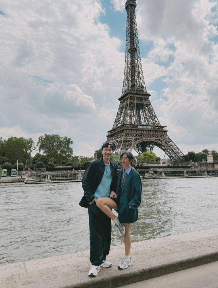 potret Vidi Aldiano dan Sheila Dara di Paris (instagram.com/vidialdiano)