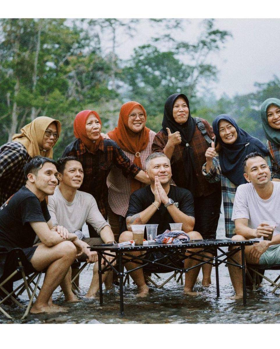 potret The Dudas-1 touring hingga healing ke sungai Tangkahan (Instagram.com/gadiiing)
