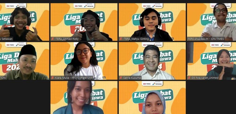 Tumbangkan Unimed, ITERA Maju Semifinal Liga Debat Mahasiswa IDN Times