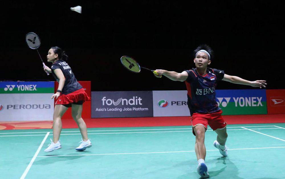 Rinov Rivaldy/Pitha Haningtyas Mentari menembus final Malaysia Masters 2024 (dok. PP PBSI)
