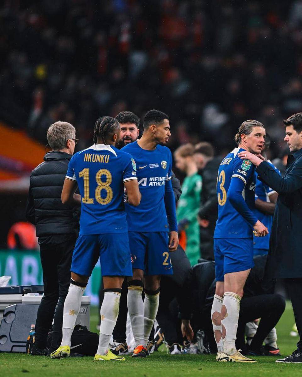 Chelsea pada pertandingan final Carabao Cup melawan Liverpool 25 Februari 2024 (instagram.com/chelseafc)