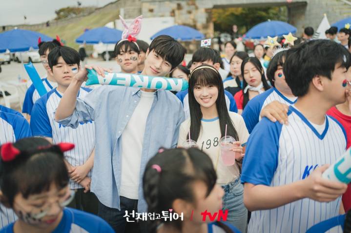 Kim Hye Yoon dan Byeon Woo Seok di Lovely Runner (dok. tvN/Lovely Runner)