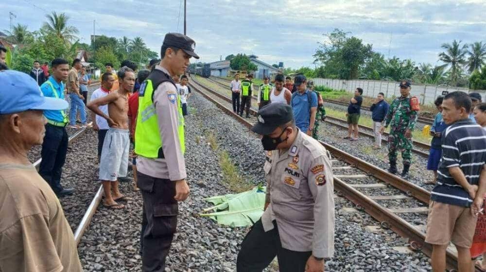 (Lansia di Prabumulih Tewas Ditabrak Babaranjang Saat Menyebrang) IDN Times/istimewa