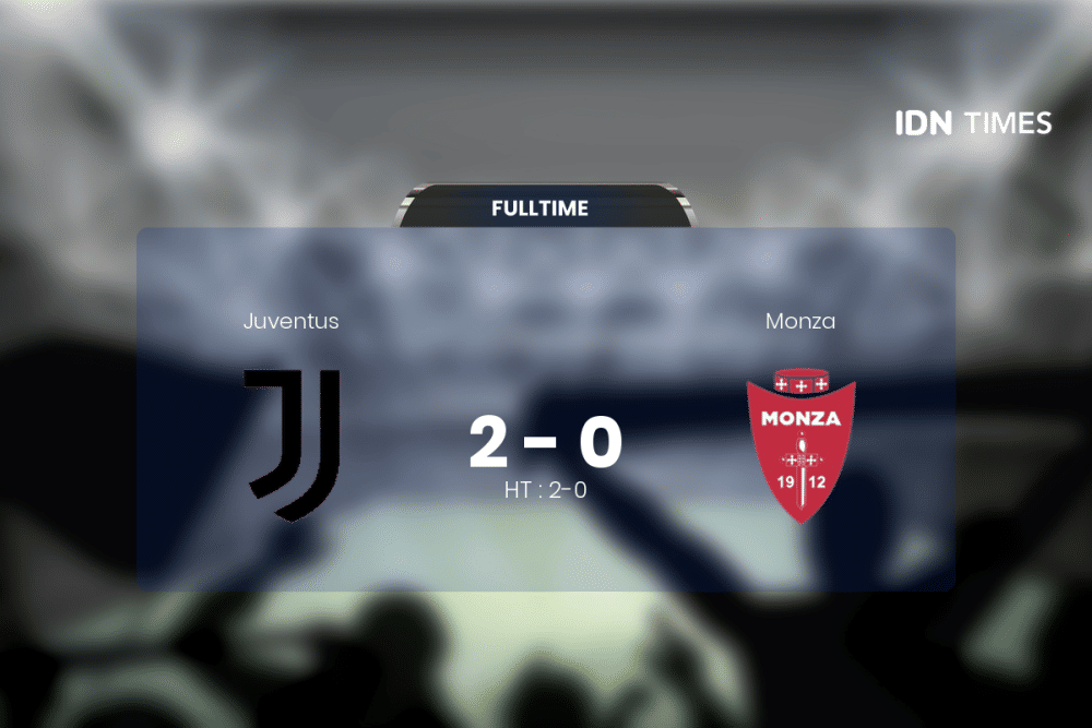 Juventus Curi Poin Penuh Atas Monza