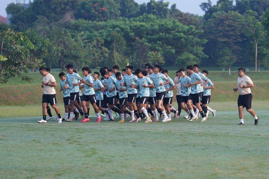 Lapangan tempat latihan Timnas Indonesia U-16 di Kabupaten Sleman (pssi.org)