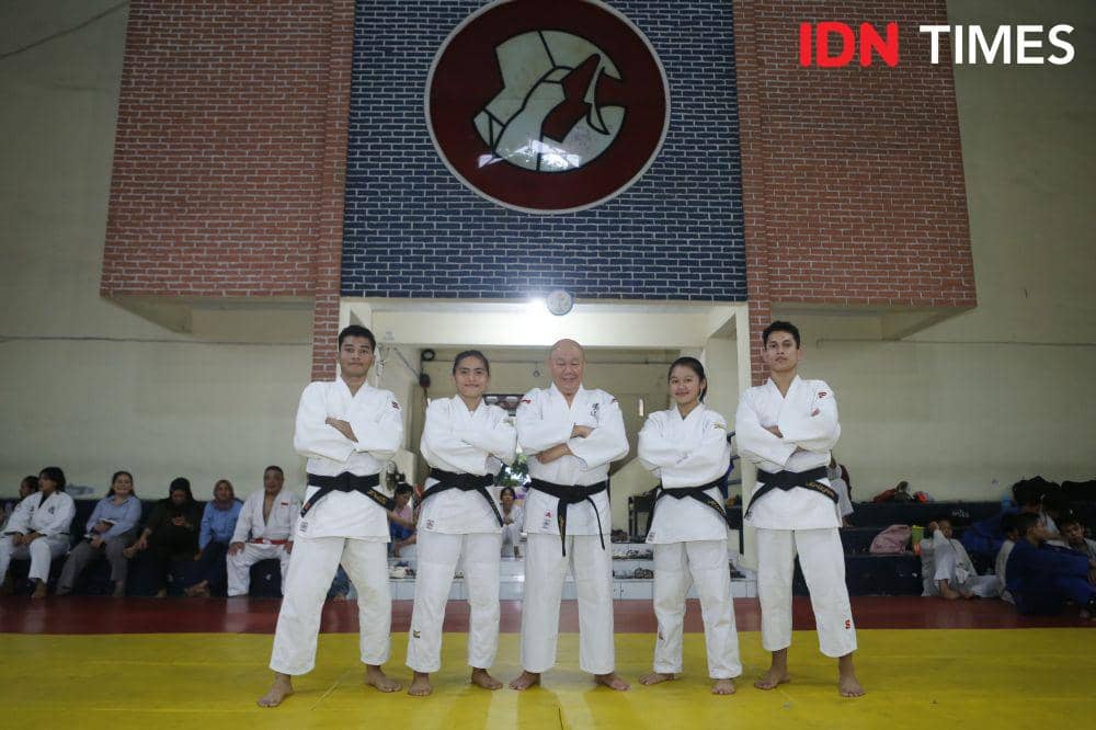 Atlet kata pelatda judo Sumatra Utara (IDN Times/Doni Hermawan)