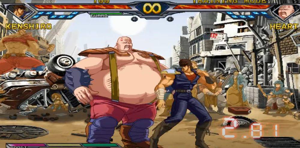 cuplikan Fist of the North Star: Shinpan no Sōsōsei Kengō Retsuden (dok. Arc System Works/Fist of the North Star: Shinpan no Sōsōsei Kengō Retsuden)