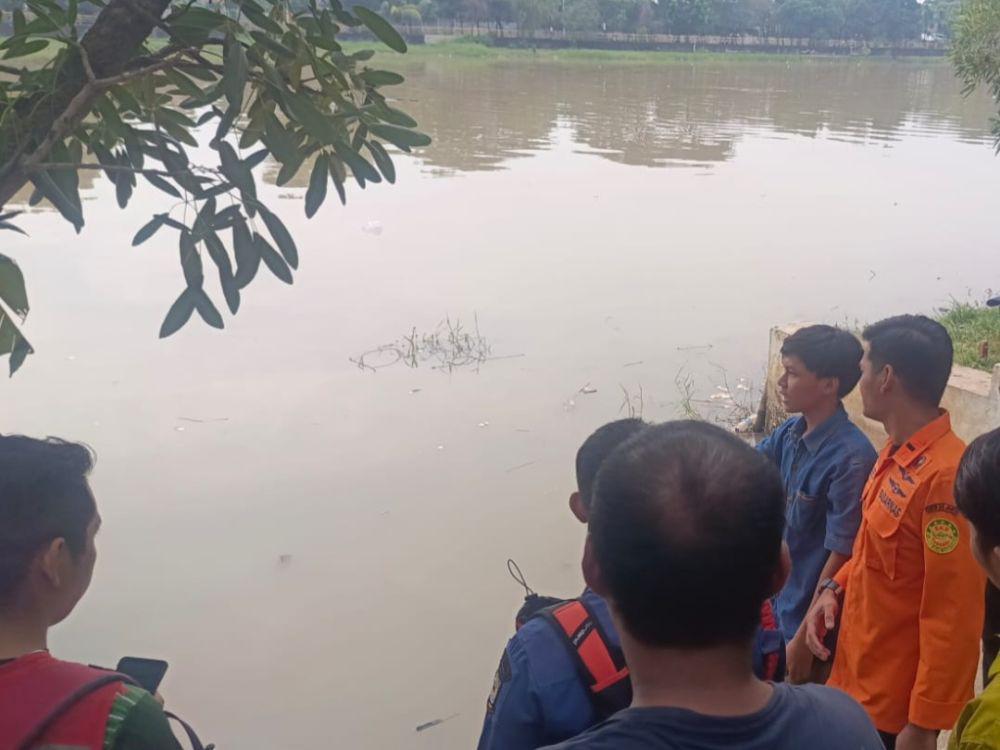 Dikejar Gangster, Pemuda Nekat Lompat ke Sungai Cisadane