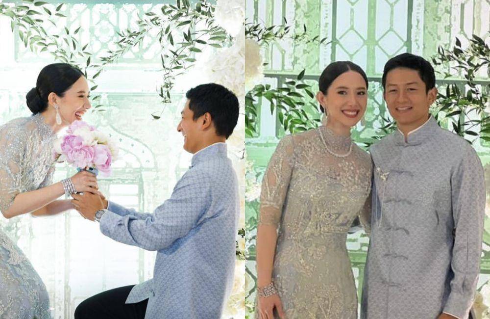 potret lamaran Rio Haryanto dan Athina Papadimitrio (Instagram.com/sandiuno)