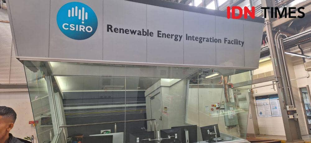 Fasilitas riset di kantor CSIRO, pusat penelitian energi terbarukan yang terletak di New Castle, Negara Bagian New South Wales, Australia, Senin (20/5/2024). IDN Times/Irwan Idris