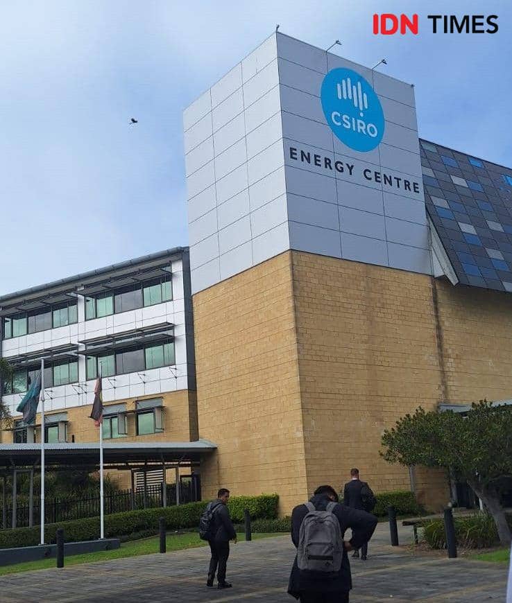 Kantor CSIRO, pusat penelitian energi terbarukan yang terletak di New Castle, Negara Bagian New South Wales, Australia, Senin (20/5/2024). IDN Times/Irwan Idris
