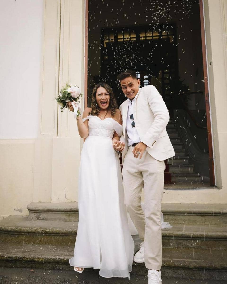 Gaya pernikahan Amanda Gonzales di Italia (instagram.com/gonzalezamanda10)