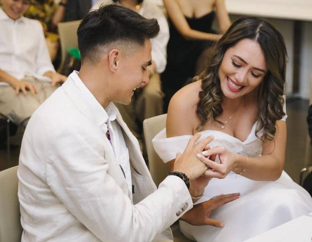 Gaya pernikahan Amanda Gonzales di Italia (instagram.com/gonzalezamanda10)