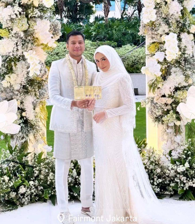 potret pernikahan Melody Prima dan Ilham Prawira (Instagram.com/sepasangsakral)