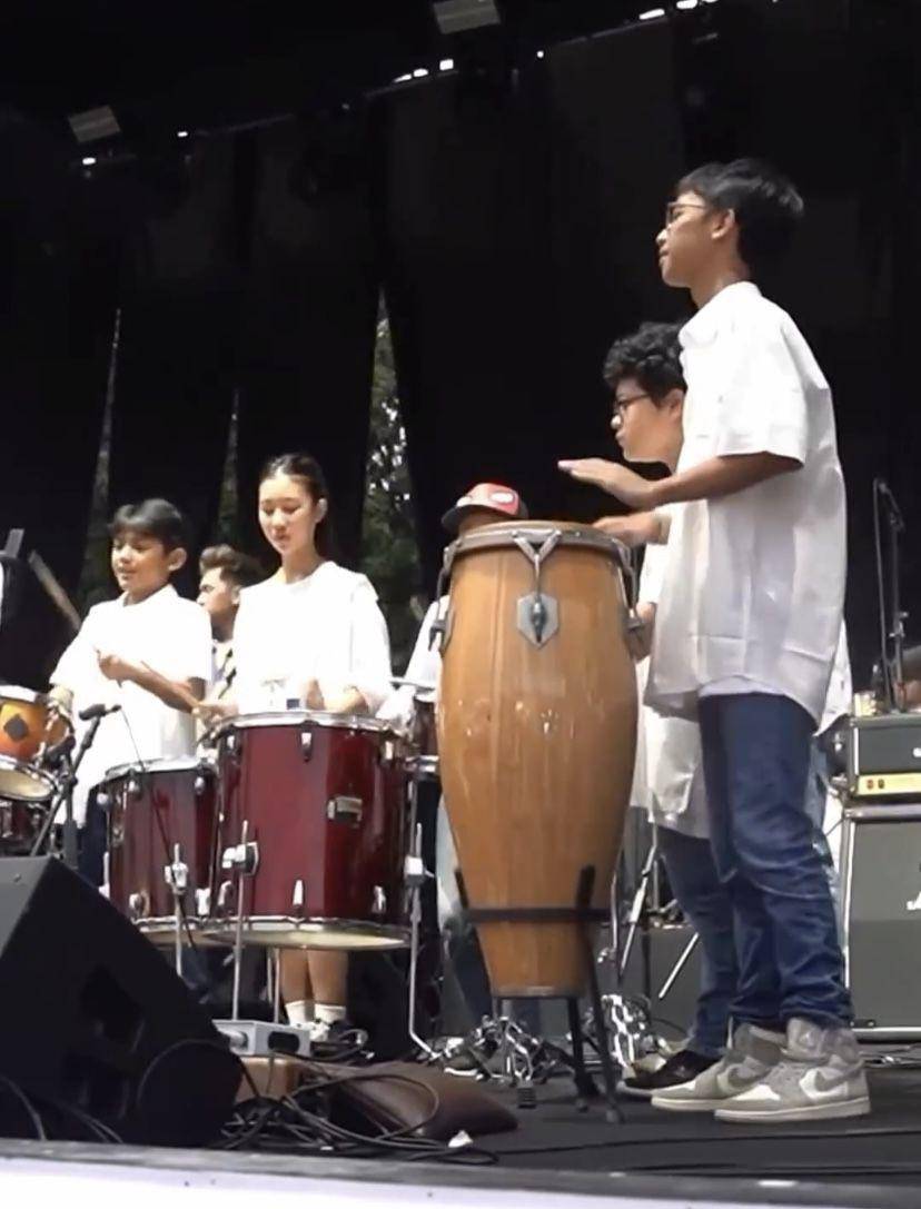 potret Sulaiman anak Sandiaga Uno tampil di Java Jazz Festival 2024 (Instagram.com/sandiuno)