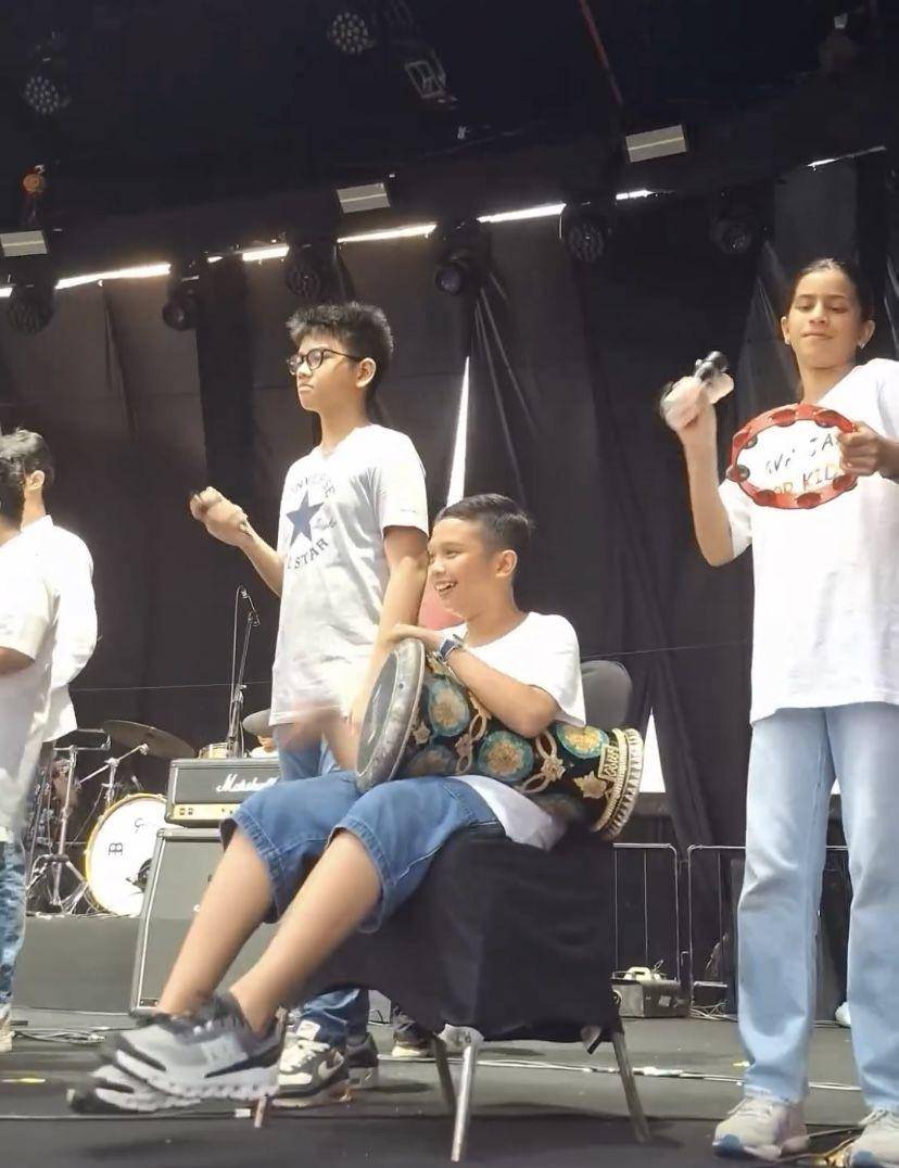 potret Sulaiman anak Sandiaga Uno tampil di Java Jazz Festival 2024 (Instagram.com/sandiuno)