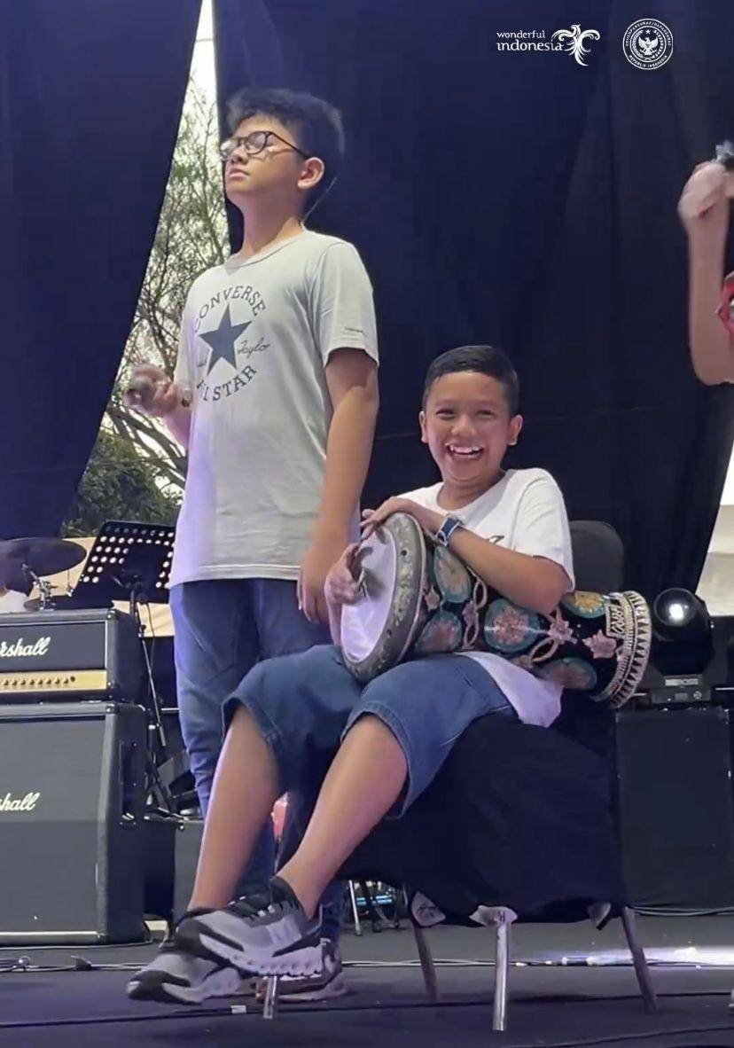 potret Sulaiman anak Sandiaga Uno tampil di Java Jazz Festival 2024 (Instagram.com/sandiuno)