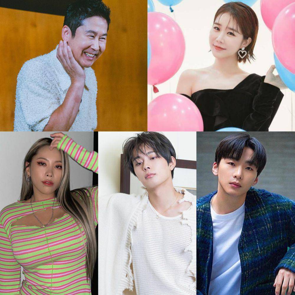 Shin Dong Yup (instagram.com/zzanbro) | Yoo In Na (instagram.com/yoo__inna) | Gabee (instagram.com/gabeegal) | Yoo Seon Ho (instagram.com/official_yooseonho) | Park Sung Joon (Instagram.com/nujabess7479)