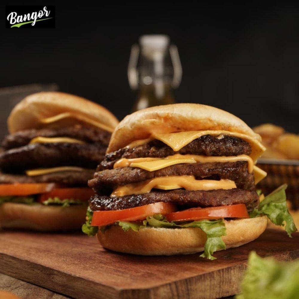ilutrasi burger Sultan Cheese dari Burger Bangor (instagram.com/burgerbangor)