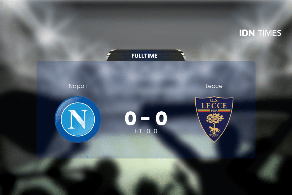Duel Napoli Vs Lecce Berakhir Antiklimaks
