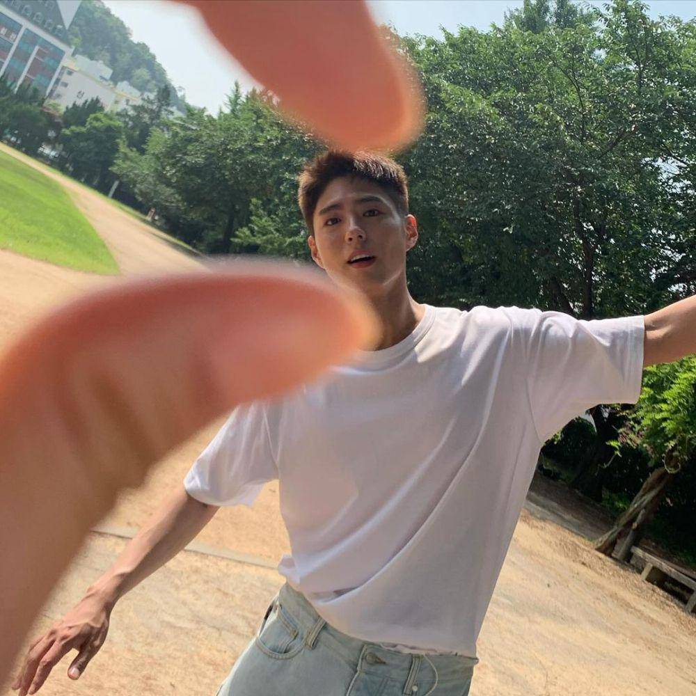 keseruan Park Bo Gum dan Suzy di balik layar film Wonderland (instagram.com/bogummy)