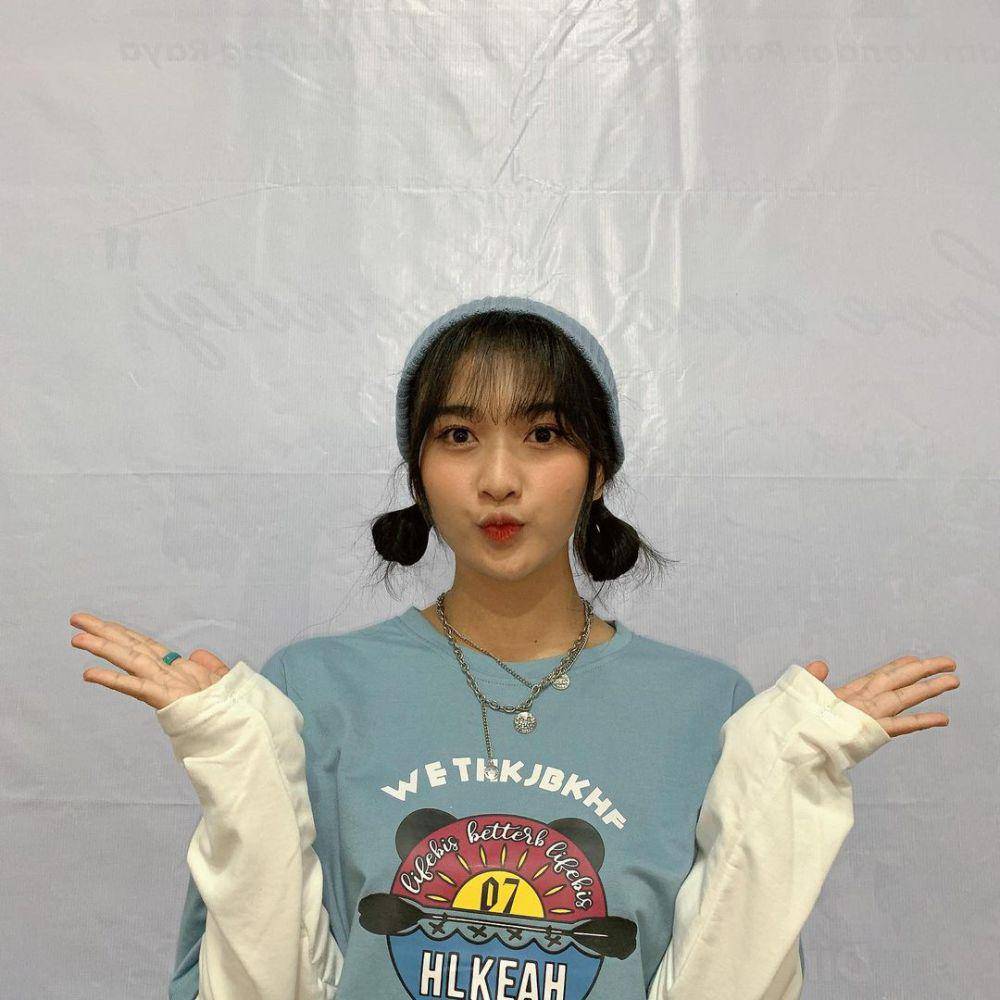 ragam gaya rambut Oniel JKT48 (instagram.com/jkt48.oniel)