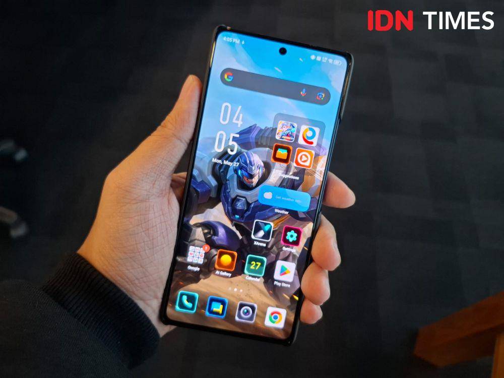 layar di Infinix GT 20 Pro 5G (IDN Times/Fatkhur Rozi)