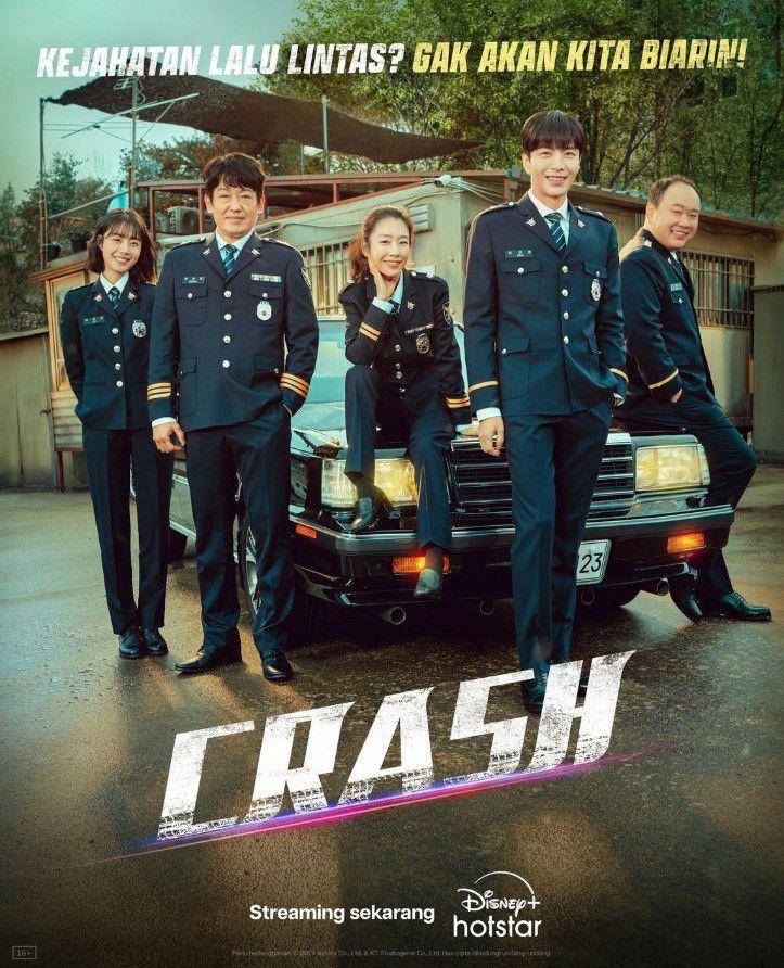 poster drama Korea Crash (instagram.com/disneyplushotstarid)