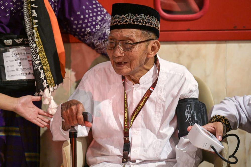 Kisah Mbah Harjo, Veteran Perang Jadi Jemaah Haji Tertua Indonesia