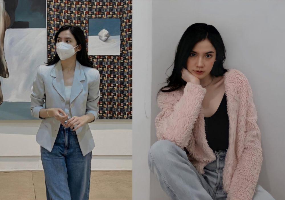 7 Ide OOTD Celana Jeans ala Diandra Agatha, Simpel dan Modis!