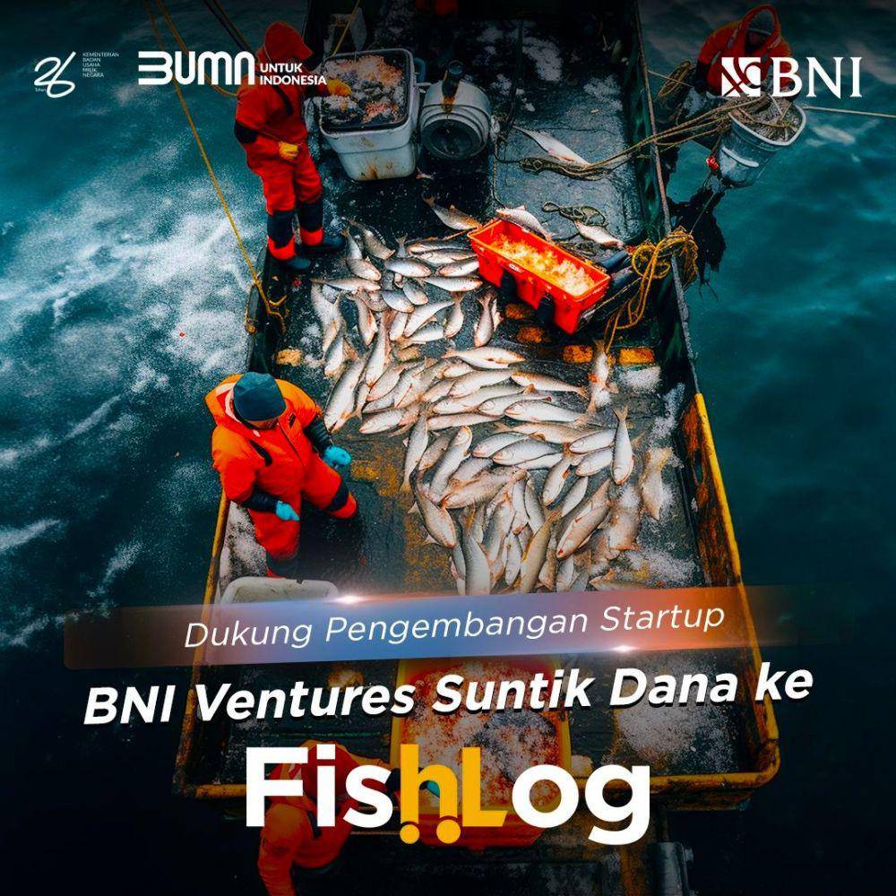 BNI Ventures Suntik Dana ke Fishlog. (Dok/Humas BNI Ventures).