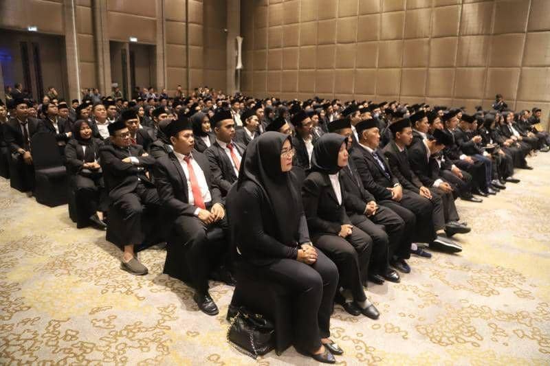 312 PPS Dilantik KPU Kota Tangerang, Mereka Diminta Independen