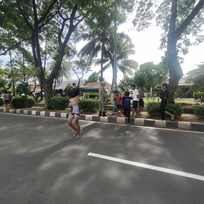 Satpol PP Minta Ortu Waspadai Anak yang Main di Sungai Cisadane