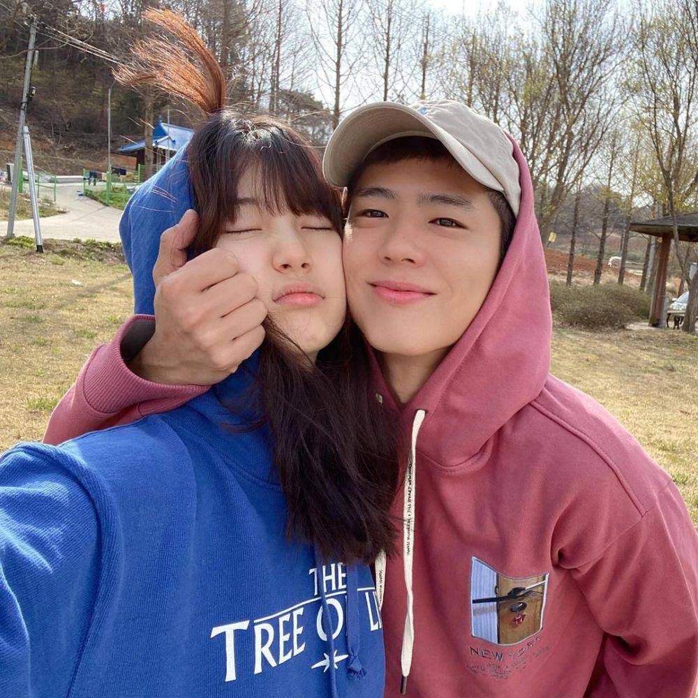 keseruan Park Bo Gum dan Suzy di balik layar film Wonderland (instagram.com/bogummy)