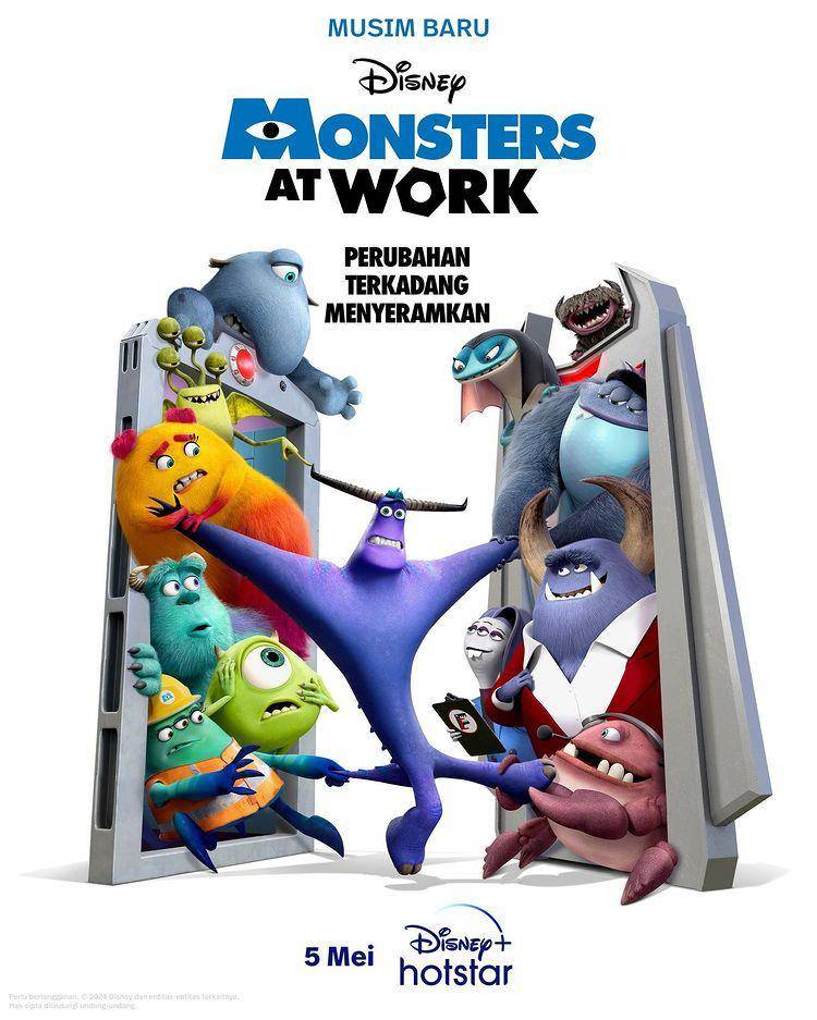 Monster at Work (instagram.com/disneyplushotstarid)