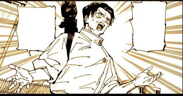 Yuta merasa kesal karena rencananya sempat ditentang teman-temannya ( Dok. Shueisha / Jujutsu Kaisen )