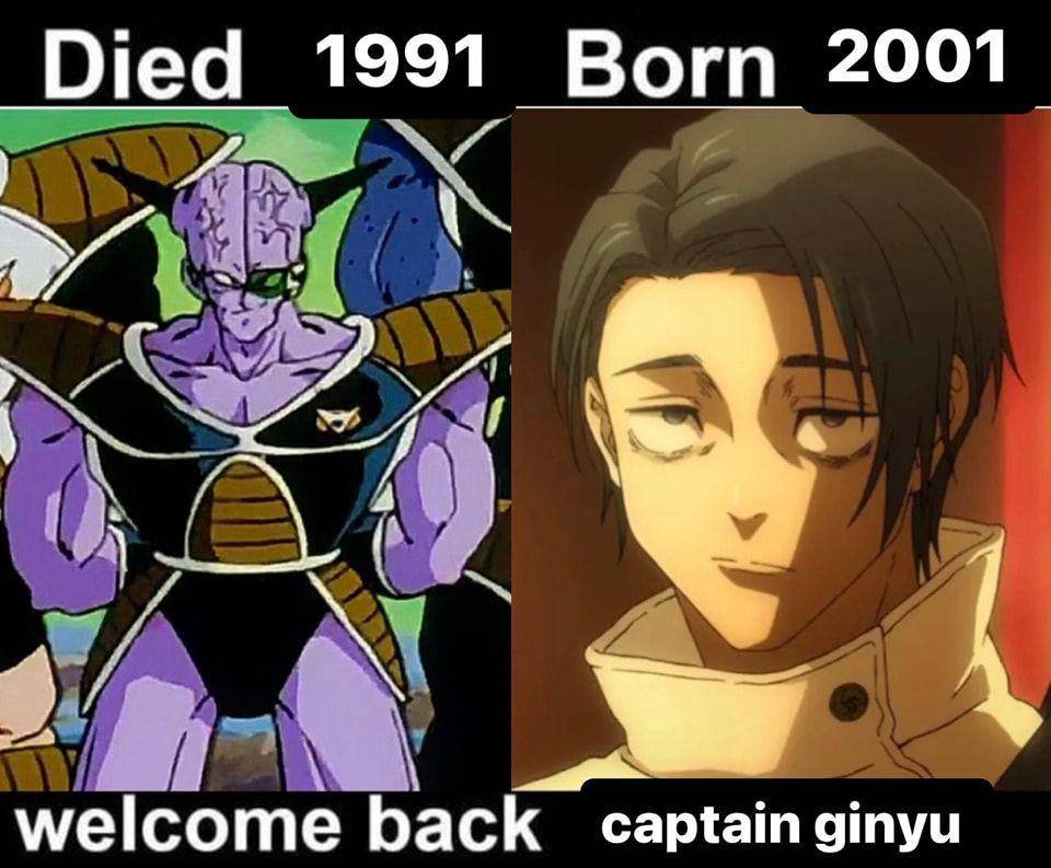 Yuta dan Ginyu yang diketahui sama-sama bisa memakai tubuh orang lain ( Dok. facebook.com/I love sweaty anime girls)