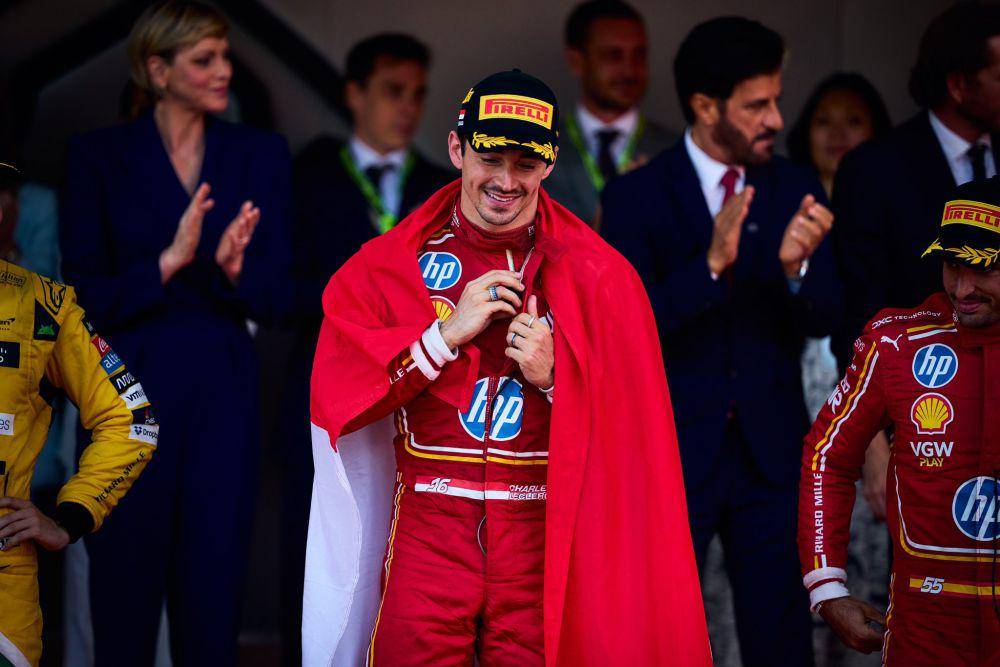 Charles Leclerc menjuarai GP Monako 2024. (formula1.com)