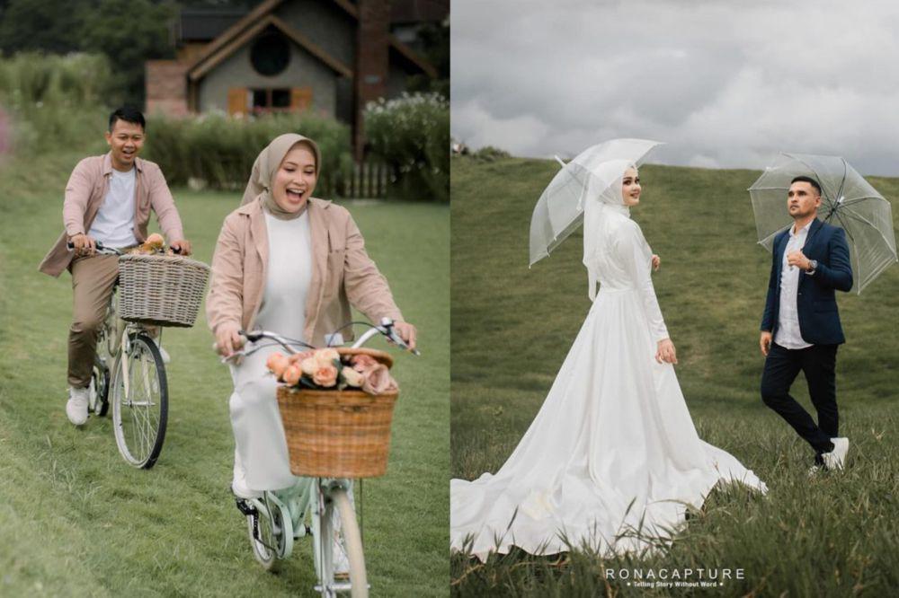 8 Ide Foto Prewedding dengan Konsep No Touch, Makin Berkesan
