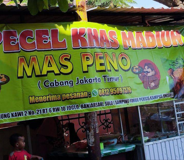 Nasi Pecel Khas Madiun Mas Peno, Solo (google.com/maps/Nasi Pecel Khas Madiun Mas Peno)